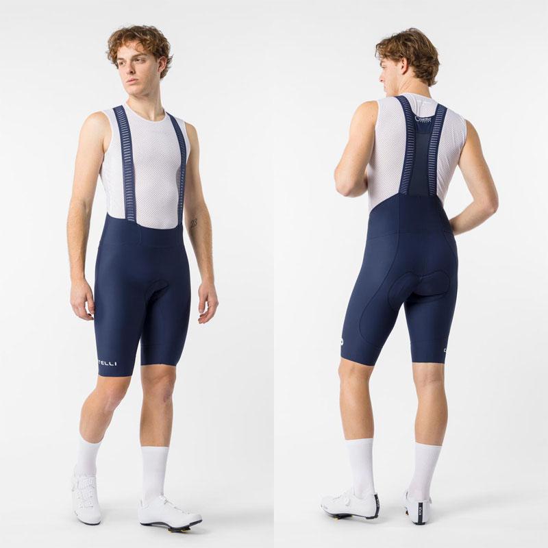 CASTELLI カステリ 4526001 ESPRESSO 2 BIBSHORT（サイクルパンツ）：424 BELGIAN BLUE | Castelli