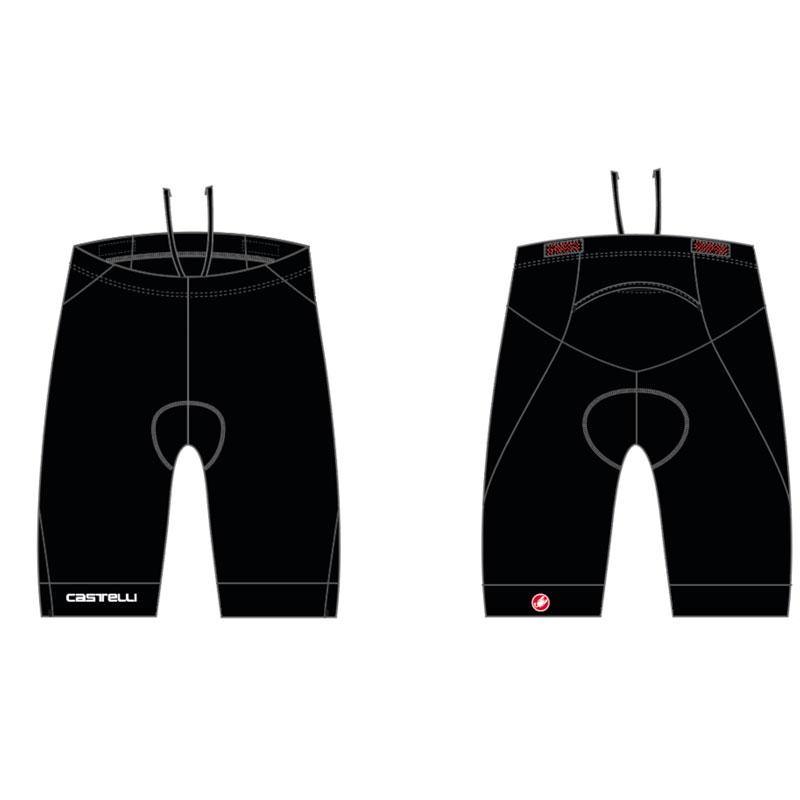 CASTELLI カステリ 8625089 TRI SHORT（トライアスロンパンツ）：010 BLACK | Castelli | 03