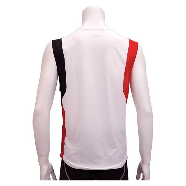 CASTELLI カステリ 16067-123 T.O. ALII RUN TOP（トライアスロンラン用トップ）White/Red | Castelli | 03