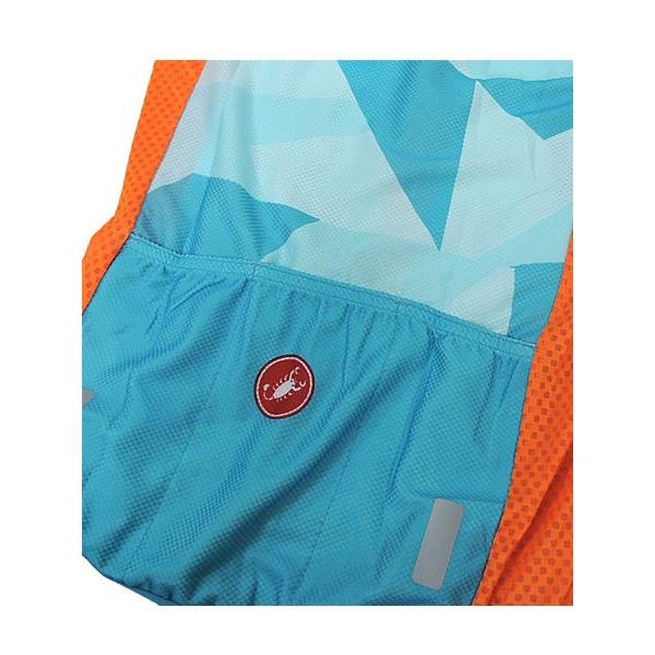 CASTELLI カステリ 18037 CLIMBER'S W JERSEY（レディースサイクルジャージ）:086 Sky Blue/Orange Fluo | Castelli | 05
