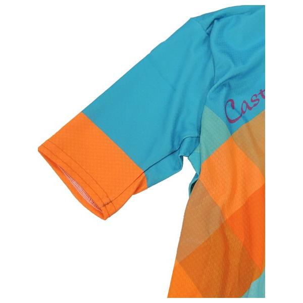 CASTELLI カステリ 18040 PRISMA JERSEY（レディースサイクルジャージ）:086 Multicolor Sky Blue | Castelli | 03