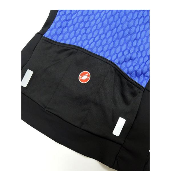 CASTELLI カステリ 17552 SEIDA W JERSEY FZ（レディースサイクルジャージ）:033 LAPIS BLUE｜selectit-plus｜05