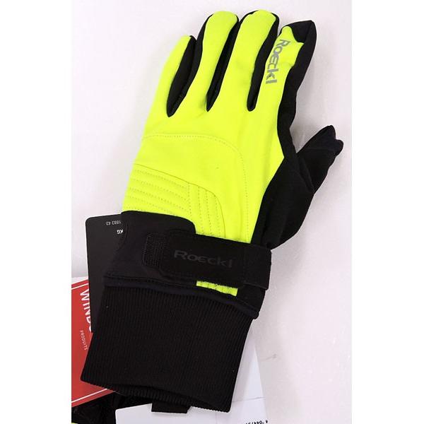 Roeckl REBELVA（サイクルグローブ）:215 Neon/Yellowの画像