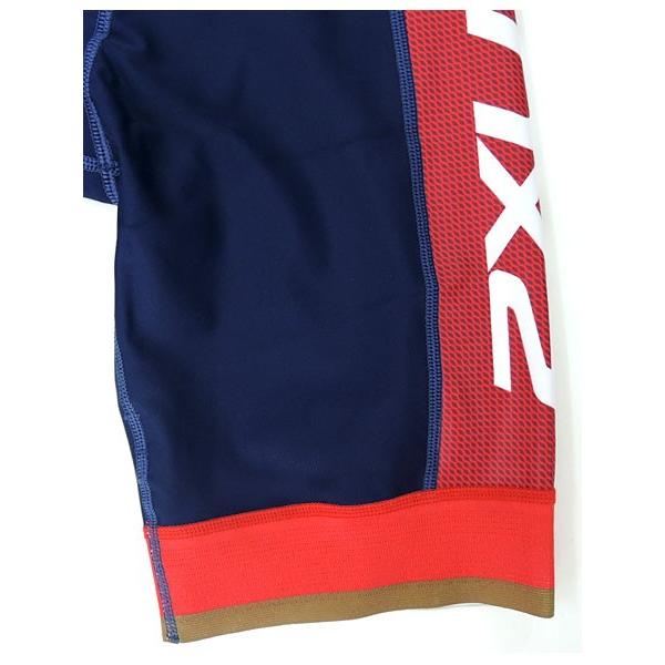 2XU ツータイムズユー MX4695d PERFORM CUSTOM TRISUIT リアジップ : NVY/RED | 2XU | 06