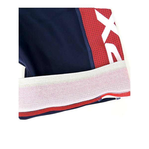 2XU ツータイムズユー MX4695d PERFORM CUSTOM TRISUIT リアジップ : NVY/RED | 2XU | 07