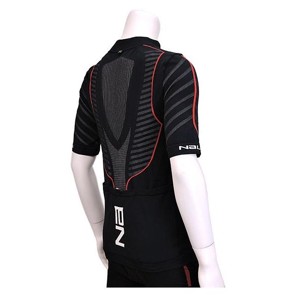 NALINI 半袖サイクルジャージ レッド/ブラック