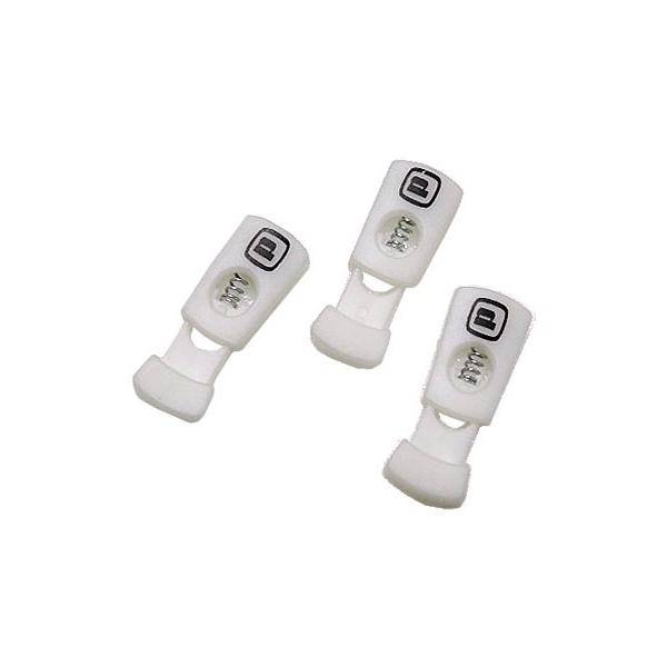 Z3R0D ゼロディー LACE LOCKERS 3ヶ入（ゼッケンベルト用スナップ）:白 | 