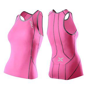 2XU WT2851a Perform Tri Singlet（レディーストライウェア）:SPK/SPK | 2XU