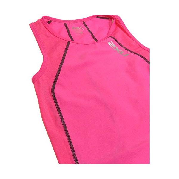 2XU WT2851a Perform Tri Singlet（レディーストライウェア）:SPK/SPK | 2XU | 03