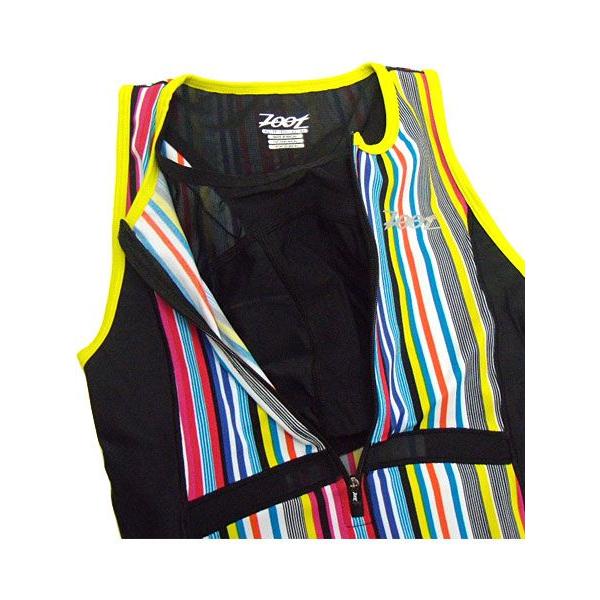 ZOOT ズート W PERFORMANCE TRI TANK（レディーストライアスロンウェア）:SPECTRUM STRIPE/BLACK｜selectit-plus｜04