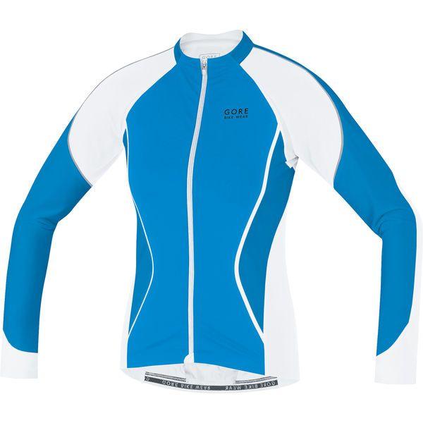 GORE OXYGEN FZ LADY Jersey（レディースジャージ）:ウォーターフォールブルー/ホワイト | 