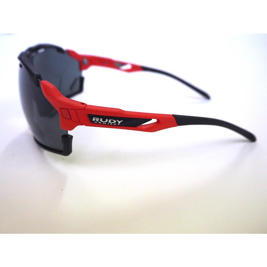 RUDY PROJECT ルディープロジェクト CUTLINE カットラインファイアレッドマットフレーム スモークブラックレンズ | RUDY PROJECT | 02