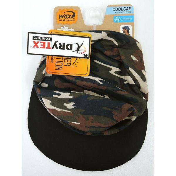 Wind X-treme COOL CAP（吸汗速乾サイクルキャップ）：11067 CAMOUFLAGE KAKI |  | 01