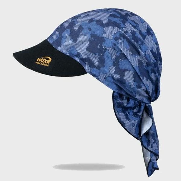 Wind X-treme PEAK WIND（バイザー付き吸汗速乾バンダナ）：7199 DIGITAL CAMO BLUE | 