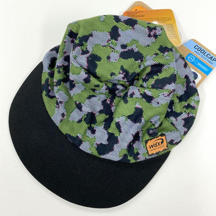 Wind X-treme COOL CAP（吸汗速乾サイクルキャップ）：11205 DIGITAL CAMO GREEN | 
