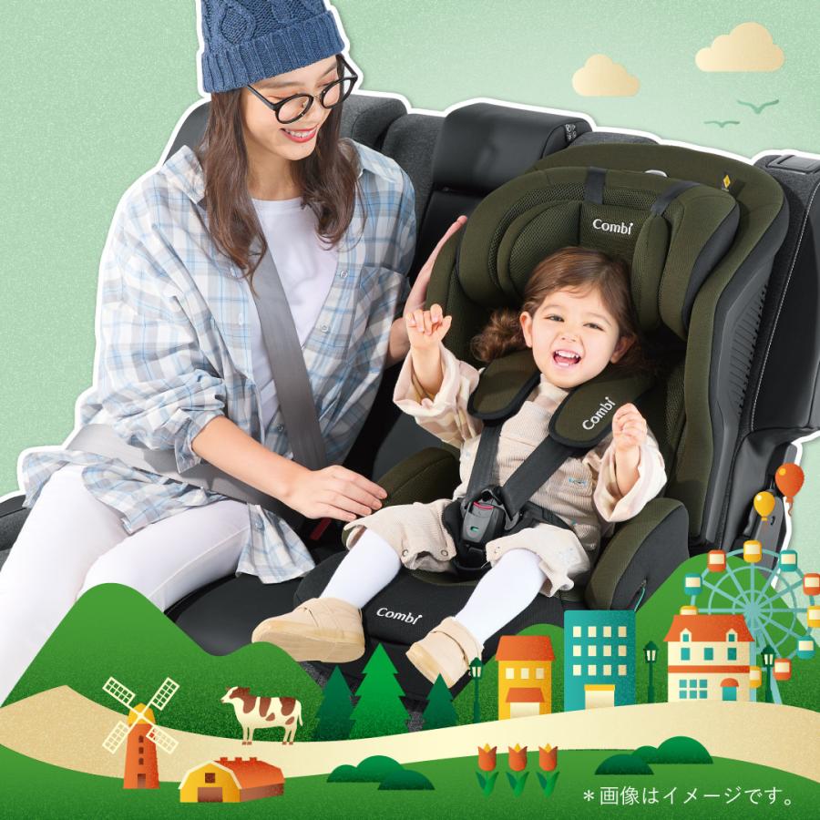 ジュニアシート コンビ ジョイトリップ アドバンス ISOFIX エッグショック SA グレー 1才〜11才頃まで 新安全基準R129適合の画像