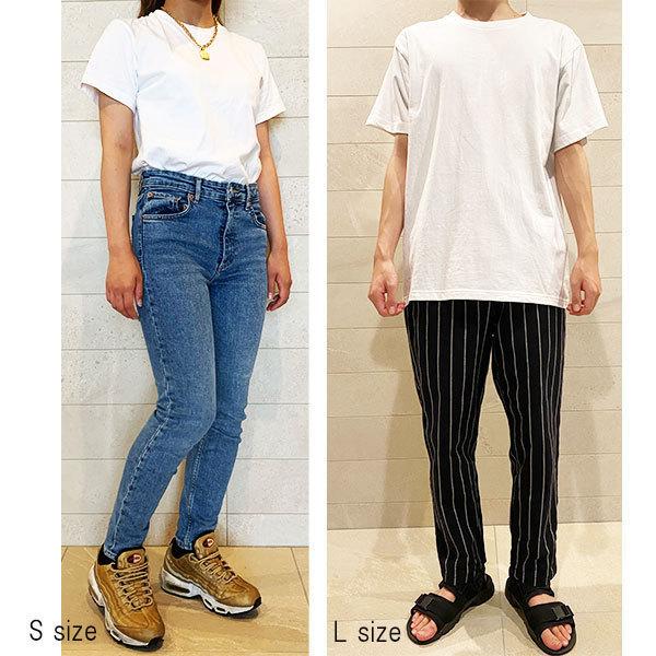 Tシャツ 半袖 無地 ベーシック クルーネック メンズ レディース コットン | 