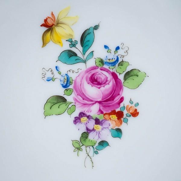 アウガルテン リッチフローラルブーケ リーフディッシュ | ブランド登録なし | 01