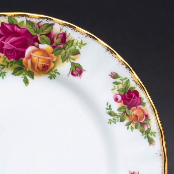 ロイヤルアルバート　オールドカントリーローズ　プレート　皿　食器　ローズ　薔薇 ロイヤル・アルバート オールドカントリーローズ プレート 20cm