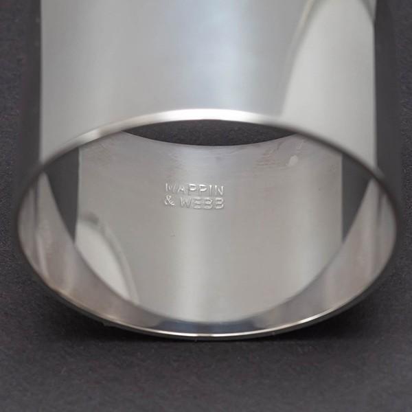 マッピン＆ウェッブ ストレートエッジ ナプキンリング |  | 02