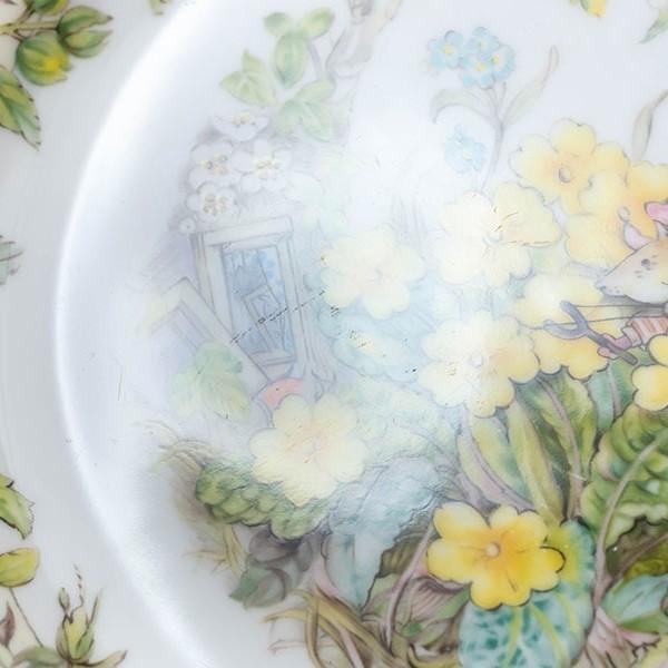 ロイヤル・ドルトン ブランブリーヘッジ フォーシーズン（スプリング） 20cmプレート（スレあり） | ROYAL DOULTON | 04