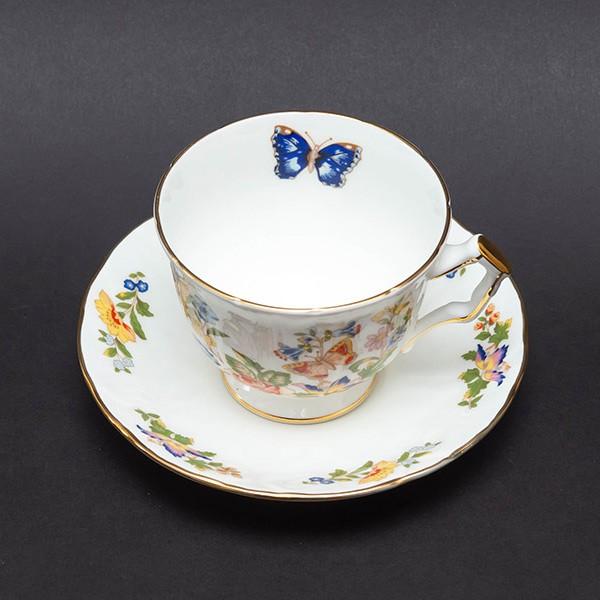 エインズレイ コテージガーデン ティーカップ＆ソーサー（クロッカス） |  | 01