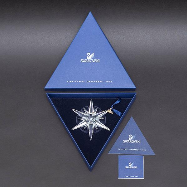 スワロフスキー クリスマスオーナメント スノーフレーク（2005年