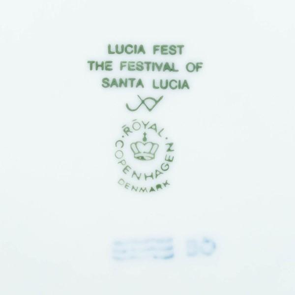 ロイヤル・コペンハーゲン イヤープレート（1991年）『The Festival of Santa Lucia（サンタルチア）』｜selectors｜04