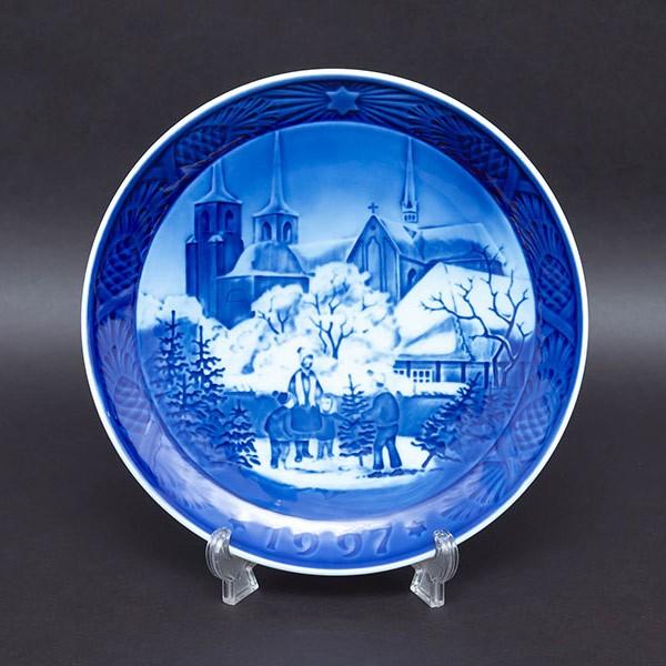 ロイヤル・コペンハーゲン イヤープレート（1997年）『Roskilde Cathedral（ロスキレ大聖堂）』 | ROYAL COPENHAGEN