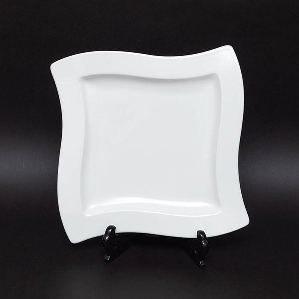 Villleroy&Boch ビレロイ&ボッホ　ニューウェーブプレート37cm Villeroy & Boch New Wave White Porcelain Large Rectangular