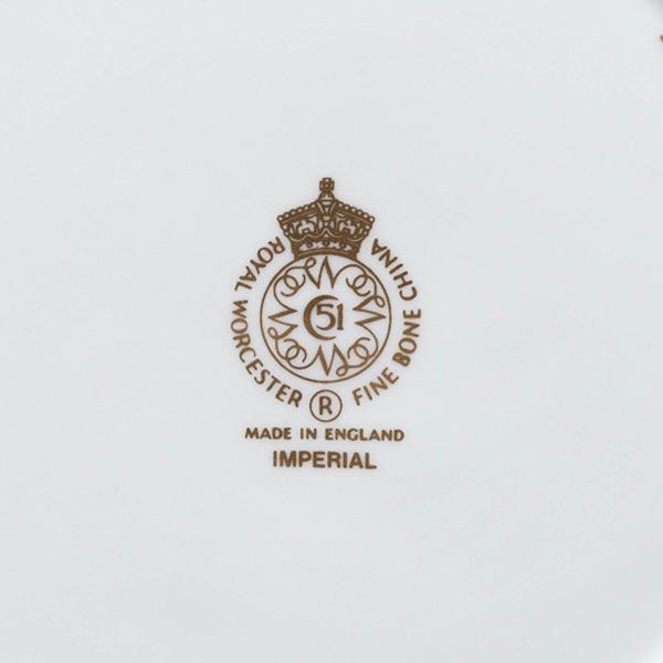 ロイヤル・ウースター インペリアル 20cmプレート | ROYAL WORCESTER | 03