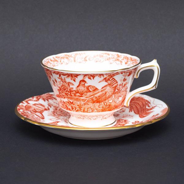 ロイヤル・クラウン・ダービー レッドエイビス カップ＆ソーサー | Royal Crown Derby
