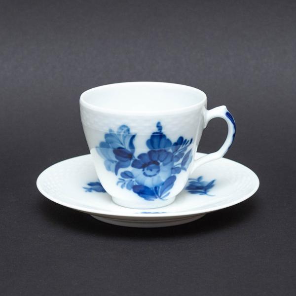 ロイヤル・コペンハーゲン ブルーフラワープレイン デミタスカップ＆ソーサー | ROYAL COPENHAGEN