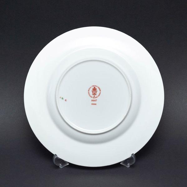 ロイヤル・クラウン・ダービー アジアンローズ 21cmプレート ※金彩剥げ | Royal Crown Derby | 03