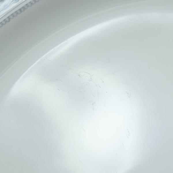ウェエッジウッド ドルフィン（ホワイト） 39cmオーバルプラター ※銀彩剥げ | WEDGWOOD | 05
