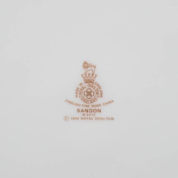 ロイヤル・ドルトン サンドン ブレッド＆バタープレート | ROYAL DOULTON | 04