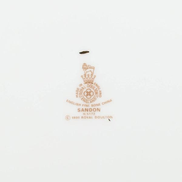 ロイヤル・ドルトン サンドン 34cmオーバルディッシュ ※金彩剥げ | ROYAL DOULTON | 04