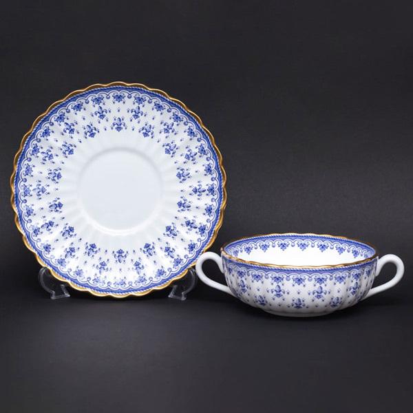 スポード フルール・ド・リス ブルー スープカップ＆ソーサー | Spode | 02