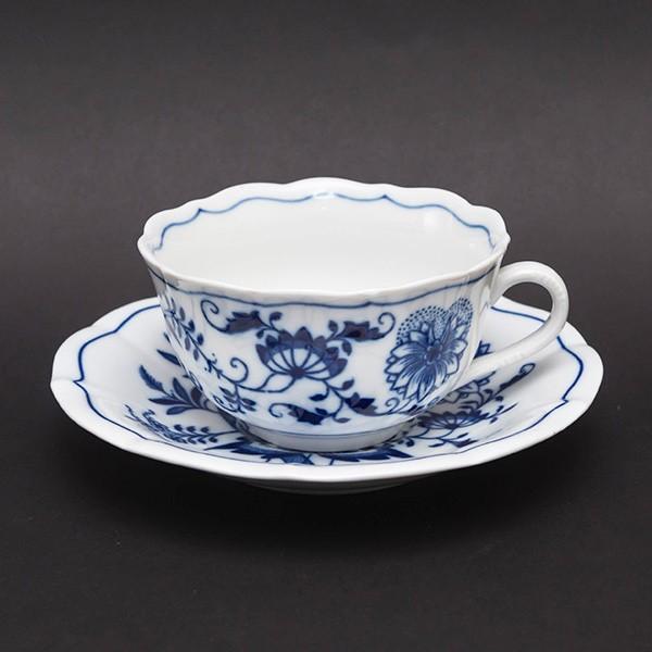 カールスバード ブルーオニオン ティーカップ＆ソーサー | ブランド登録なし