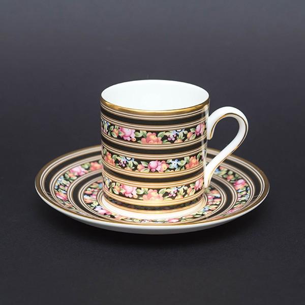 ウェッジウッド クリオ（フルリムボーダー） デミタスカップ＆ソーサー | WEDGWOOD