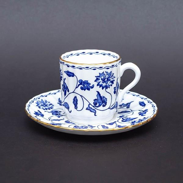 スポード ブルーコロネル デミタスカップ＆ソーサー | Spode