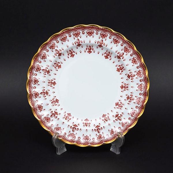 スポード フルール・ド・リス レッド 16cmプレート | Spode