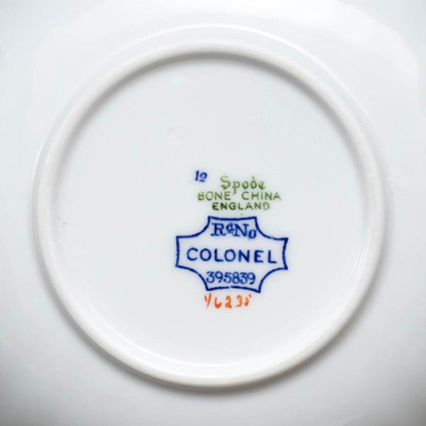 Spode スポード ブルーコロネル シリアルボウル（ペア） : SELECTORS