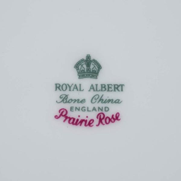 ロイヤル・アルバート プレイリーローズ 34cmハンドル付きケーキプレート | Royal Albert | 04