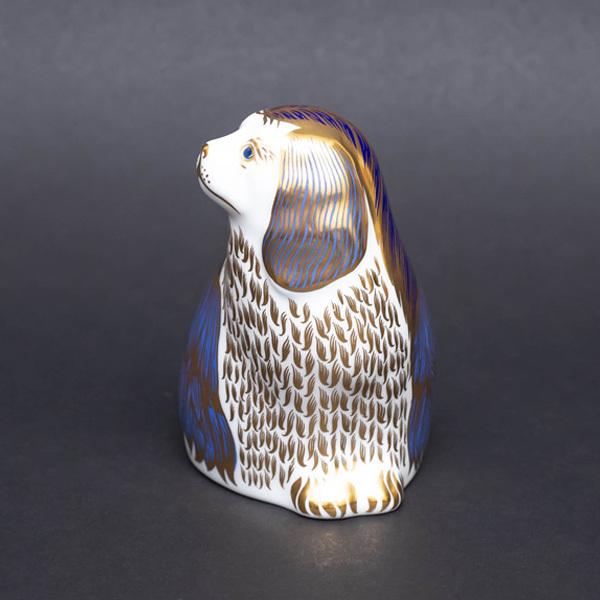 ロイヤル・クラウン・ダービー ペーパーウェイト キング・チャールズ