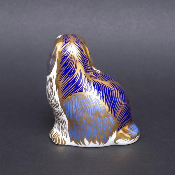 ロイヤル・クラウン・ダービー ペーパーウェイト キング・チャールズ