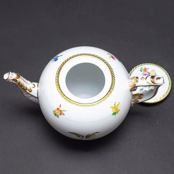 96％以上節約ヘレンド フルーツエスキース（プルーン） ティーポット