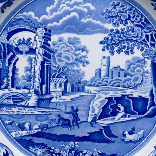 Spode スポード ブルーイタリアン 27cmプレート ※キズあり : SELECTORS