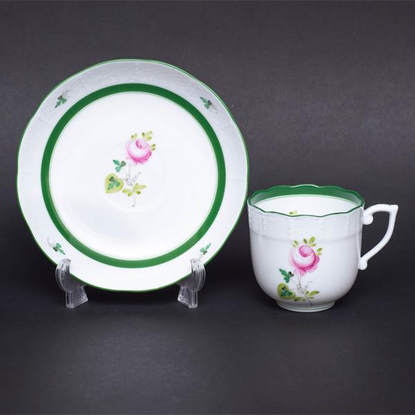 ヘレンド（HEREND） ウィーンの薔薇 コーヒーカップ＆ソーサー