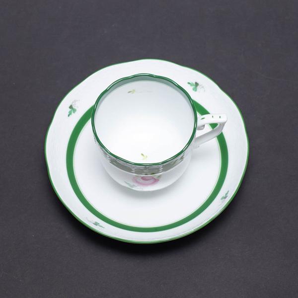 ヘレンド（HEREND） ウィーンの薔薇 コーヒーカップ＆ソーサー